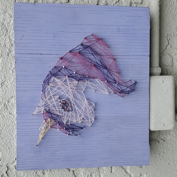 Unicorn String Art Picture Decor - Picture 4 of 6